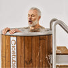 Icetubs IceBarrel Thermowood And Fiberglass Cold Plunge Immersion Tub