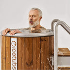 Icetubs IceBarrel Thermowood And Fiberglass Cold Plunge Immersion Tub