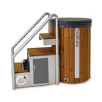 Icetubs IceBarrel Thermowood And Fiberglass Cold Plunge Immersion Tub