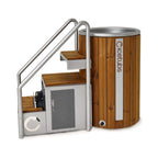 Icetubs IceBarrel Thermowood And Fiberglass Cold Plunge Immersion Tub