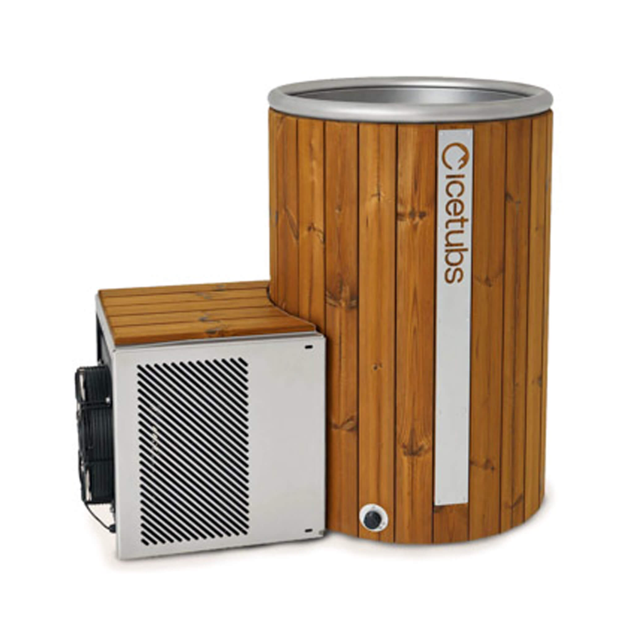 Icetubs IceBarrel Thermowood And Fiberglass Cold Plunge Immersion Tub