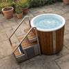 Ice Barrel XL Thermowood and Fiberglass Cold Plunge Immersion Tub