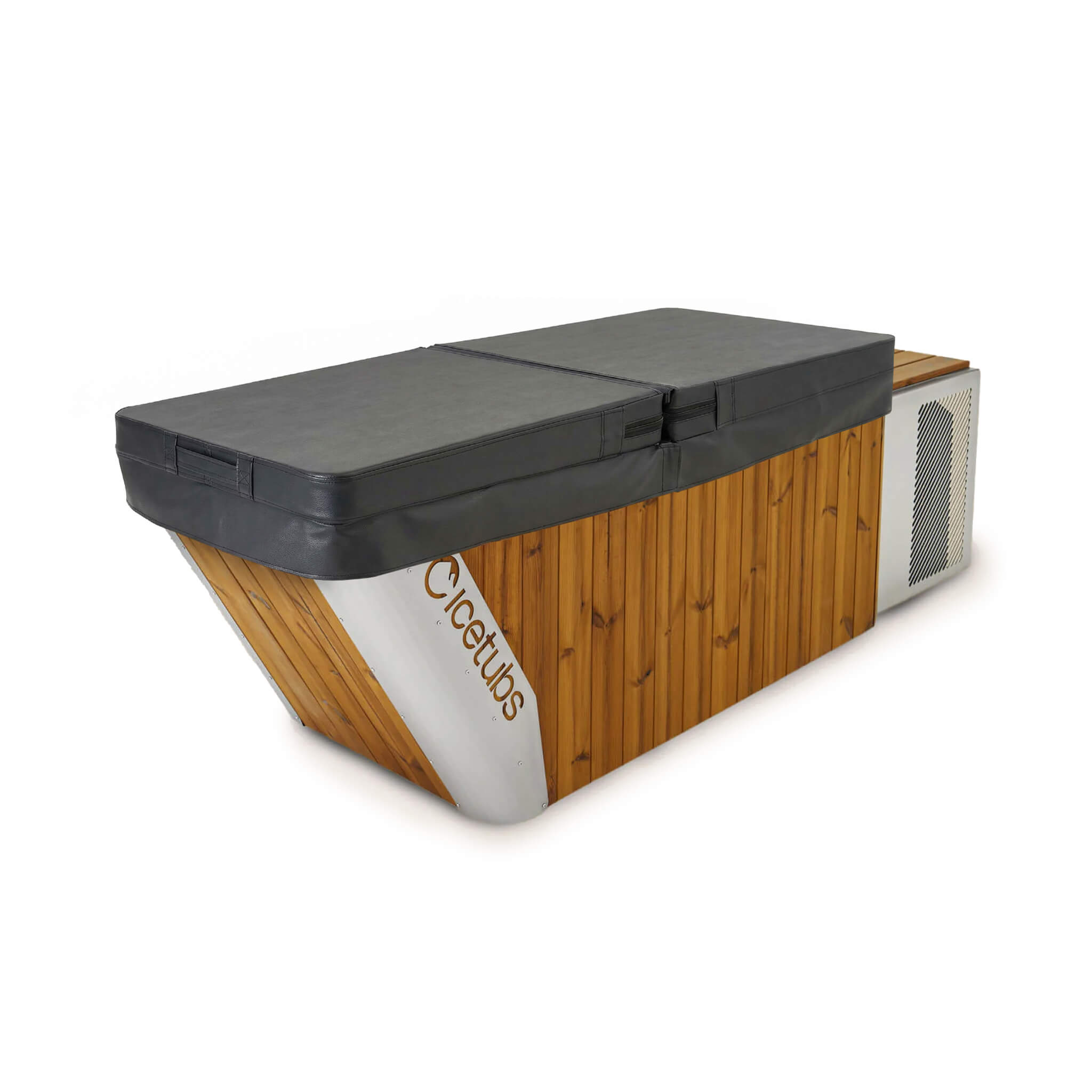 Thermowood and Stainless-Steel Cold Therapy Immersion Bath
