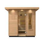 Outdoor Douglas Fir Scandinavian Spruce Sauna Kit
