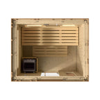 Outdoor Douglas Fir Scandinavian Spruce Sauna Kit