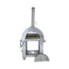 Premium 32-Inch Stainless Steel Dual Fuel Gas Or Wood Fired Pizza Oven