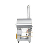 Premium 32-Inch Stainless Steel Dual Fuel Gas Or Wood Fired Pizza Oven