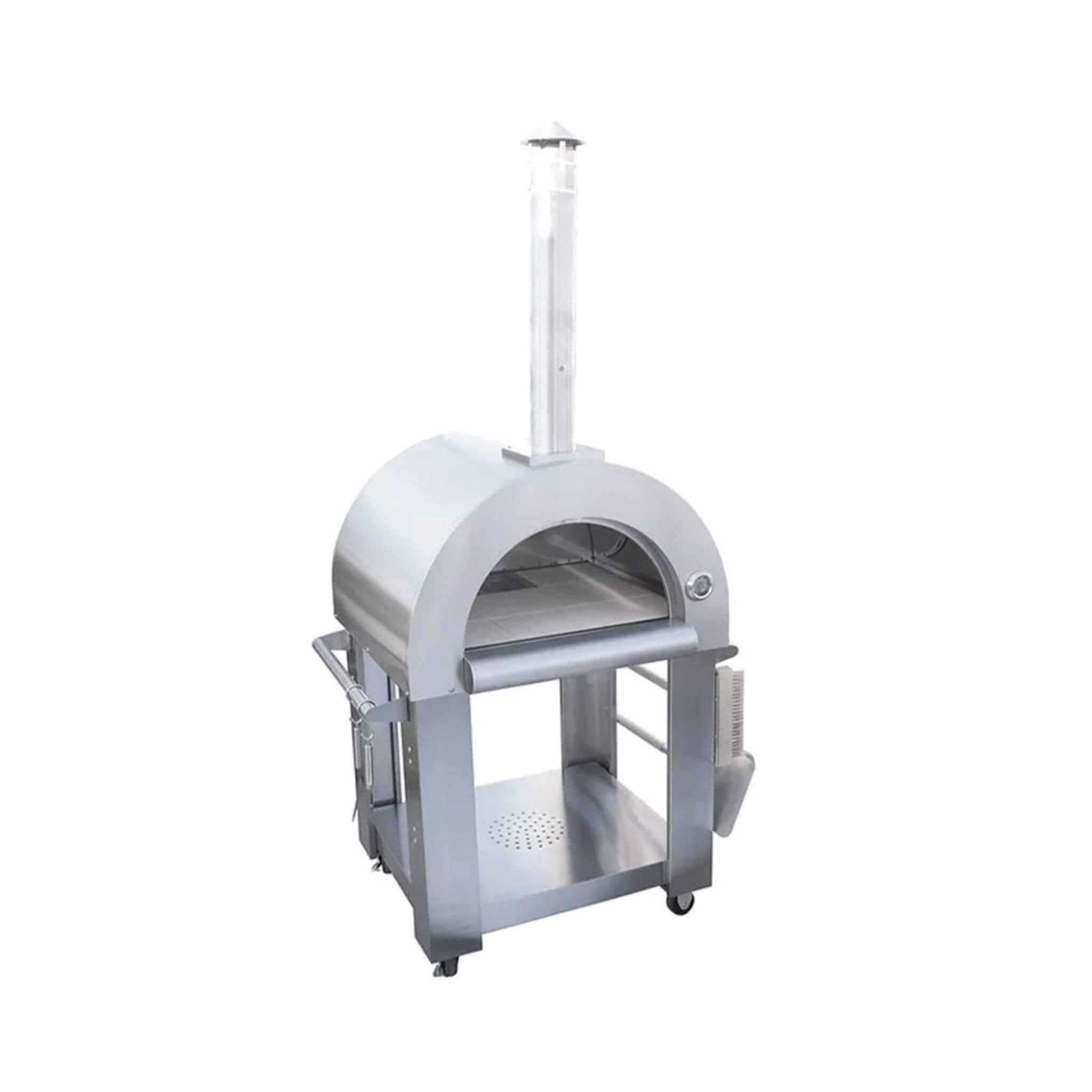 Premium 32-Inch Stainless Steel Wood Fired Pizza Oven [KO-PIZZAOVEN]