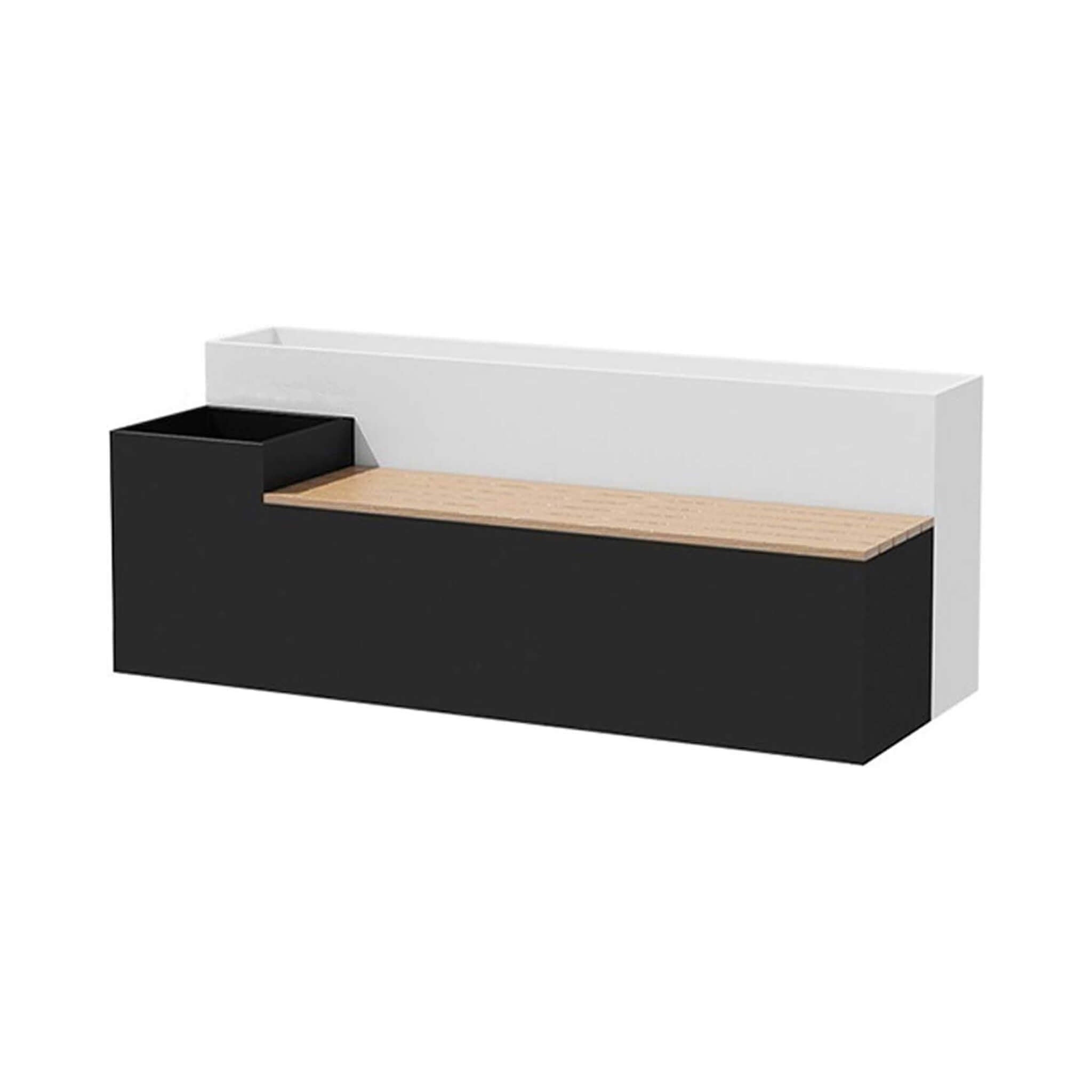 Large Outdoor All-Weather Commercial Flower Box Potting Bench - available in 3 sizes