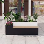 Large Outdoor All-Weather Commercial Flower Box Potting Bench - available in 3 sizes