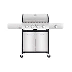 Large Outdoor 42K BTU BBQ Stainless Steel Propane Gas Grill With 4 Burners