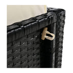 Quadrilateral Spa Surround Rattan Sectional Sofa