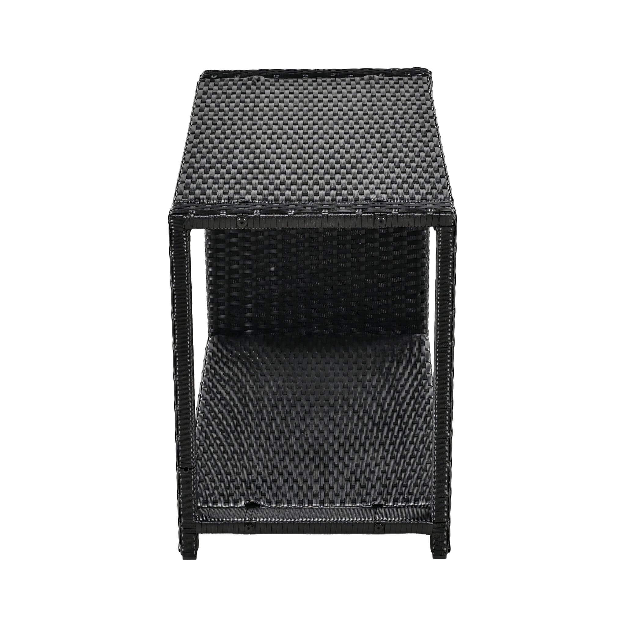 Quadrilateral Spa Surround Rattan Sectional Sofa