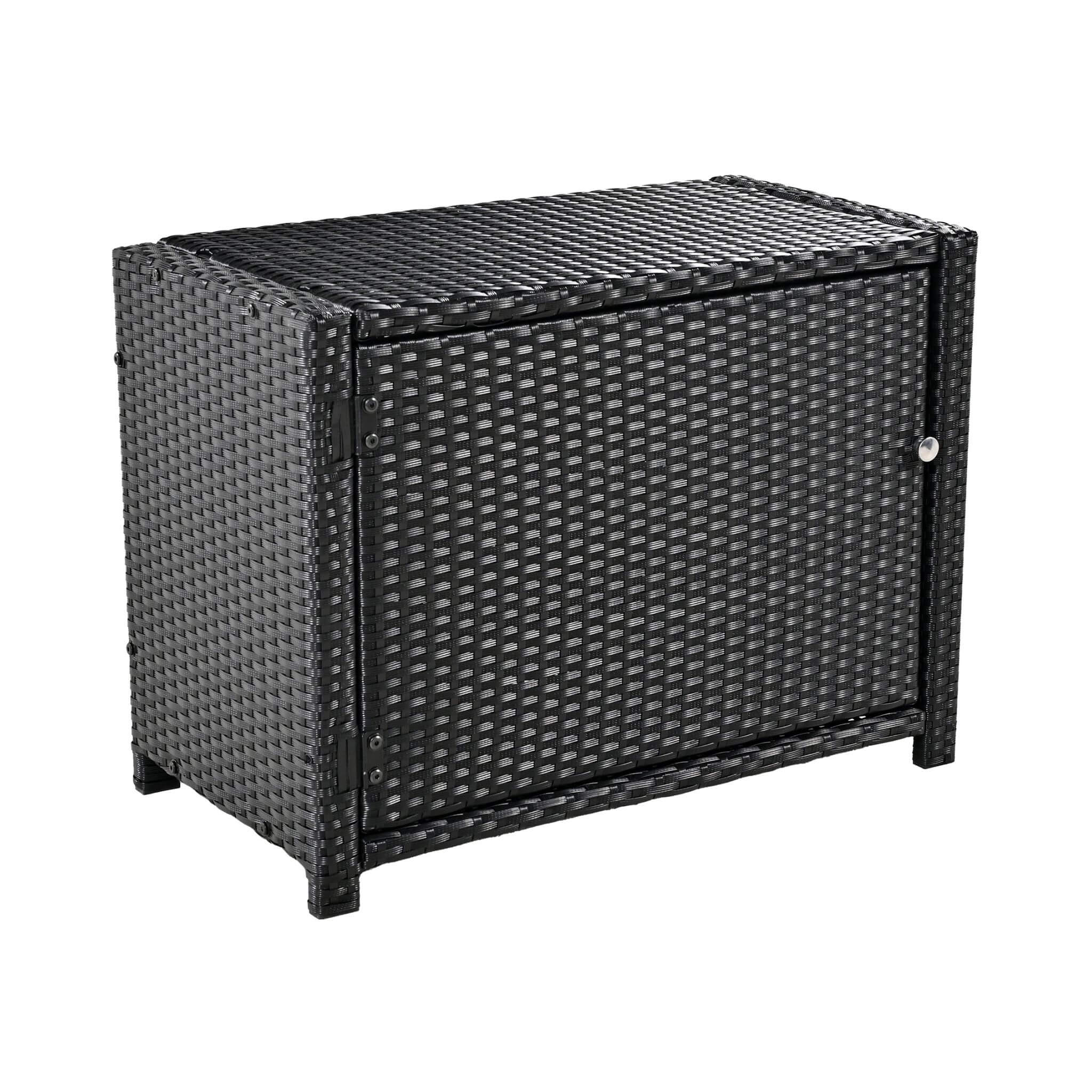 Quadrilateral Spa Surround Rattan Sectional Sofa