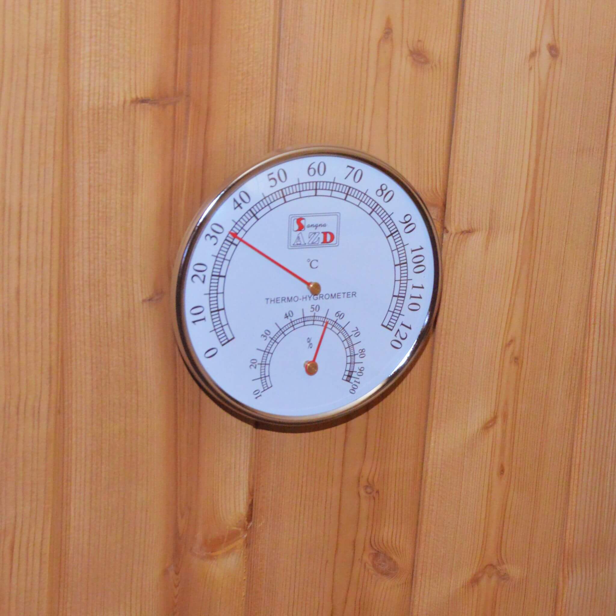 The Ignite Large Premium American White Oak Outdoor Wooden Barrel Sauna With 4.5KW Sauna Heater