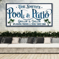 Personalized Pool Bar Sign II