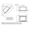 Courtyard 55K BTU 36-Inch Traditional Outdoor Natural Gas Fireplace (No Refractory) [ODCOUG-36NR]