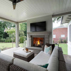 Courtyard 55K BTU 36-Inch Traditional Outdoor Natural Gas Fireplace (No Refractory) [ODCOUG-36NR]