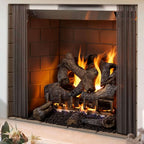 Castlewood 42-Inch Outdoor Wood Burning Fireplace [ODCASTLEWD-42-B]