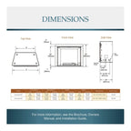 Courtyard 55K BTU 42-Inch Traditional Outdoor Gas Fireplace With Stacked Concrete Refractory