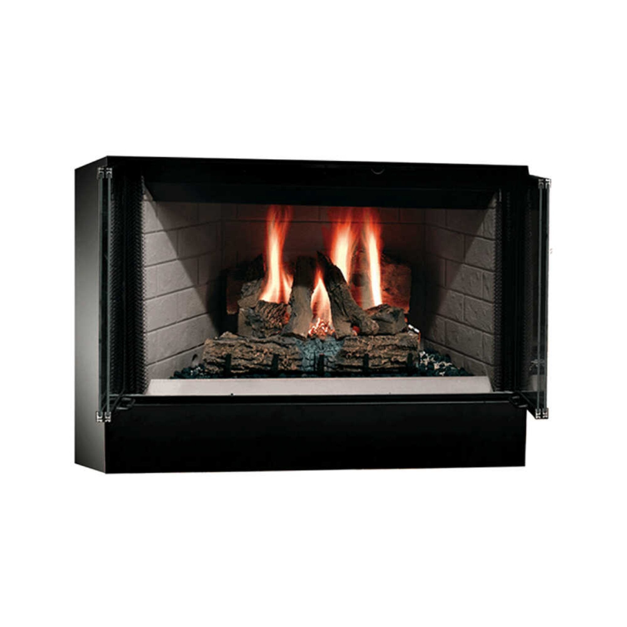 Sovereign 36-Inch Black Wood Burning Fireplace Insert [SA36R/C]