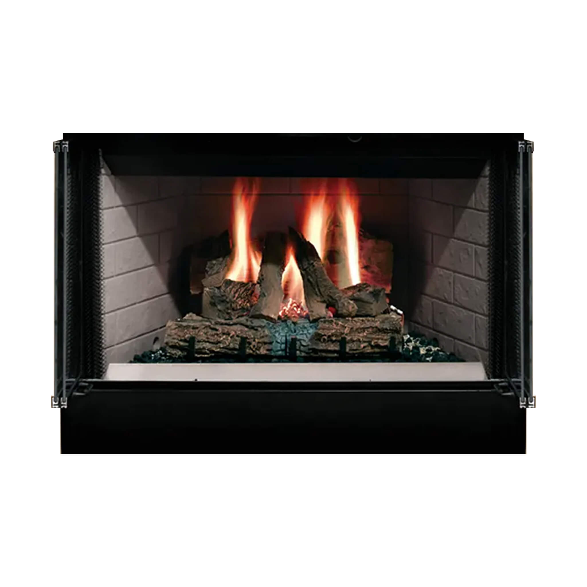 Sovereign 36-Inch Black Wood Burning Fireplace Insert [SA36R/C]