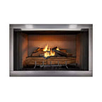 Vesper 42-Inch Traditional Concrete Refractory Outdoor Gas Fireplace Insert [VOFB42-T]