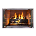 Villawood 42-Inch Traditional Refractory Outdoor Wood Burning Fireplace [ODVILLA-42T-B]