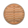 Modern Rustic Coffee Table & Side Table with Woven Rope Design