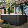 Oslo Supreme 6-Person 120 Jets Square Spa W/ LED Lights & Integrated App Control [F-OS063W]