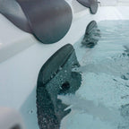 Oslo Supreme 6-Person 120 Jets Square Spa W/ LED Lights & Integrated App Control [F-OS063W]