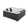 Oslo Supreme 6-Person 120 Jets Square Spa W/ LED Lights & Integrated App Control [F-OS063W]