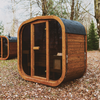 Mande MW20 Outdoor ThermoWood Sauna – Premium Backyard Relaxation by Patio Elegance