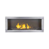 Galaxy 48-Inch Outdoor Linear Single-Sided Electronic Start Natural Gas Fireplace [GSS48E]