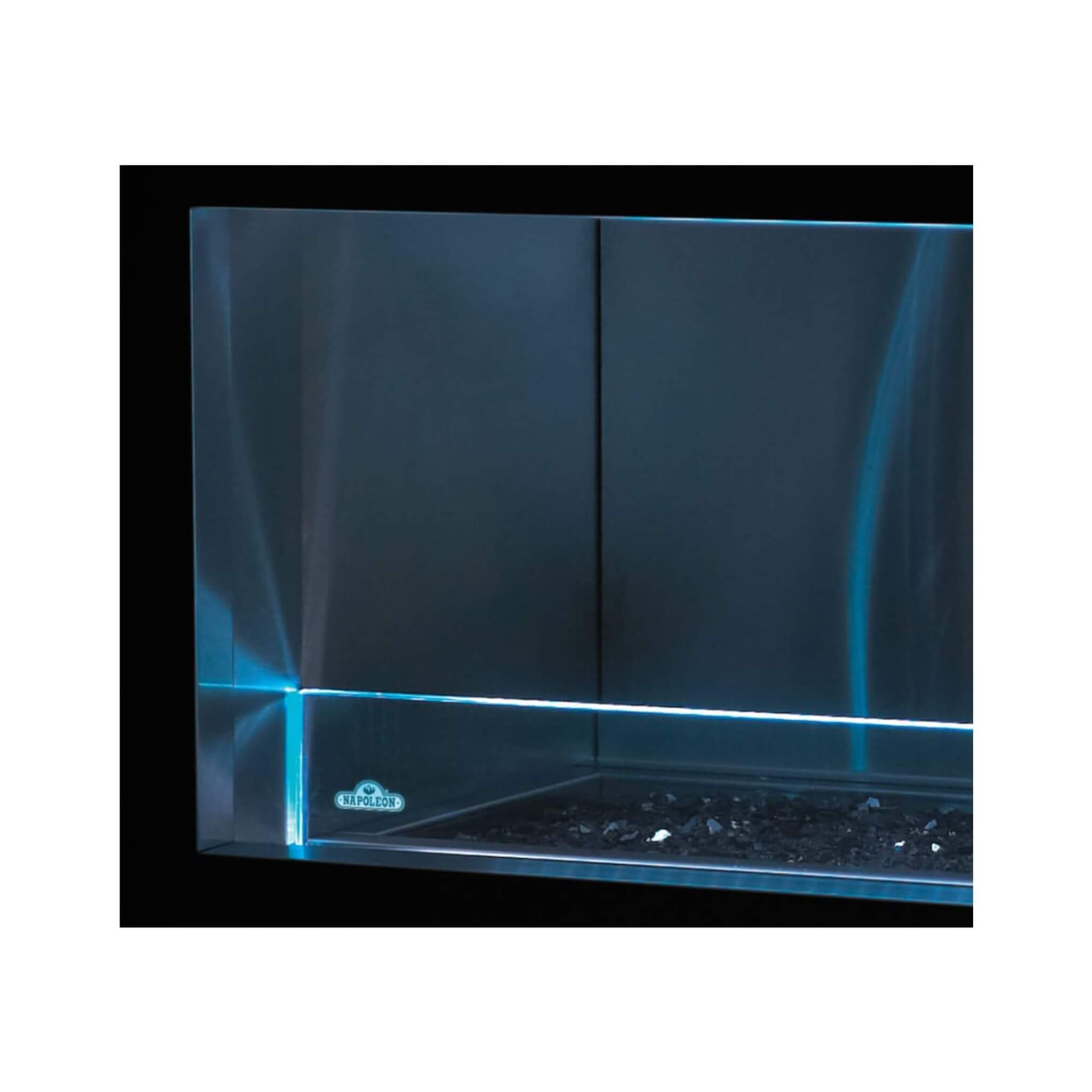 Galaxy 48-Inch Outdoor Linear Single-Sided Electronic Start Natural Gas Fireplace [GSS48E]