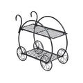 Heavy Duty Metal Flower Cart Plant Stand