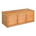 46 Gallon Acacia Wood Storage Bench Box for Patio, Garden, Balcony or Deck