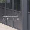 Vista Outdoor Hardtop Aluminum Solarium / Sunroom