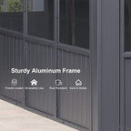 Vista Outdoor Hardtop Aluminum Solarium / Sunroom
