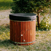 Premium 1-Person Fully-Assembled ThermoWood Cold Plunge Tub