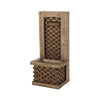 Premium 35-Inch Hand-Crafted Weather-Resistant Waterfall Fountain With LED Lights