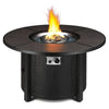 Premium 42-Inch Outdoor 50K BTU Propane Patio Gas Fire Pit Coffee Table W/ Cover