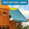 Premium Cedar Wood Tree House Swing Set With Clubhouse, Wave Slide And Scoop Slide