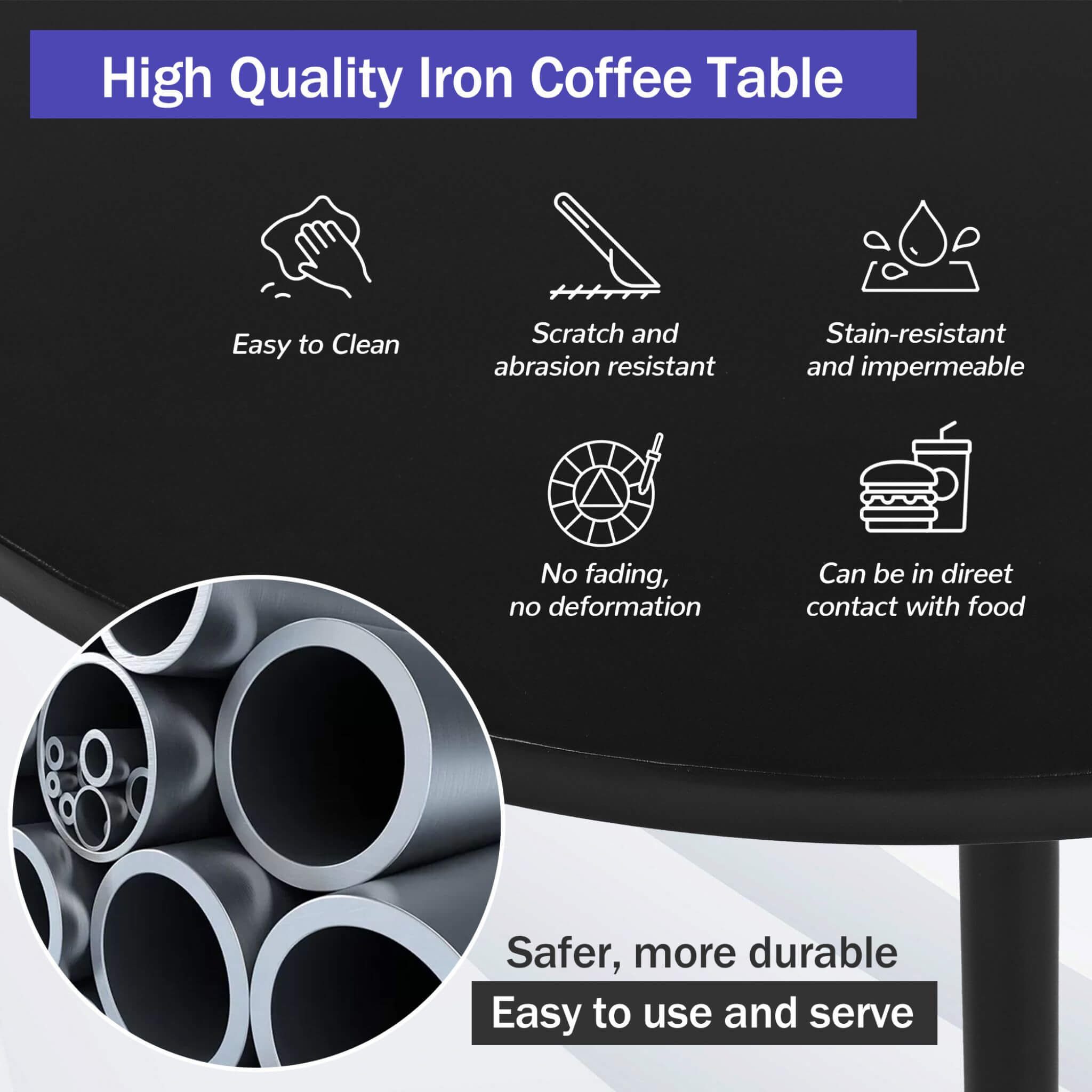 Premium Half-Moon 6-Person Curved Outdoor Furniture Sofa Patio Set
