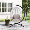 Premium 70-Inch Outdoor Hammock Egg Swing Chair With Stand