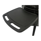 Oval Large 300 All-In-One Ceramic Kamado Grill W/ Cradle, Side Shelves & Stainless Steel Grates