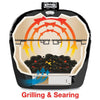 Oval XL 400 Ceramic Kamado BBQ Grill W/ Stainless Steel Grates