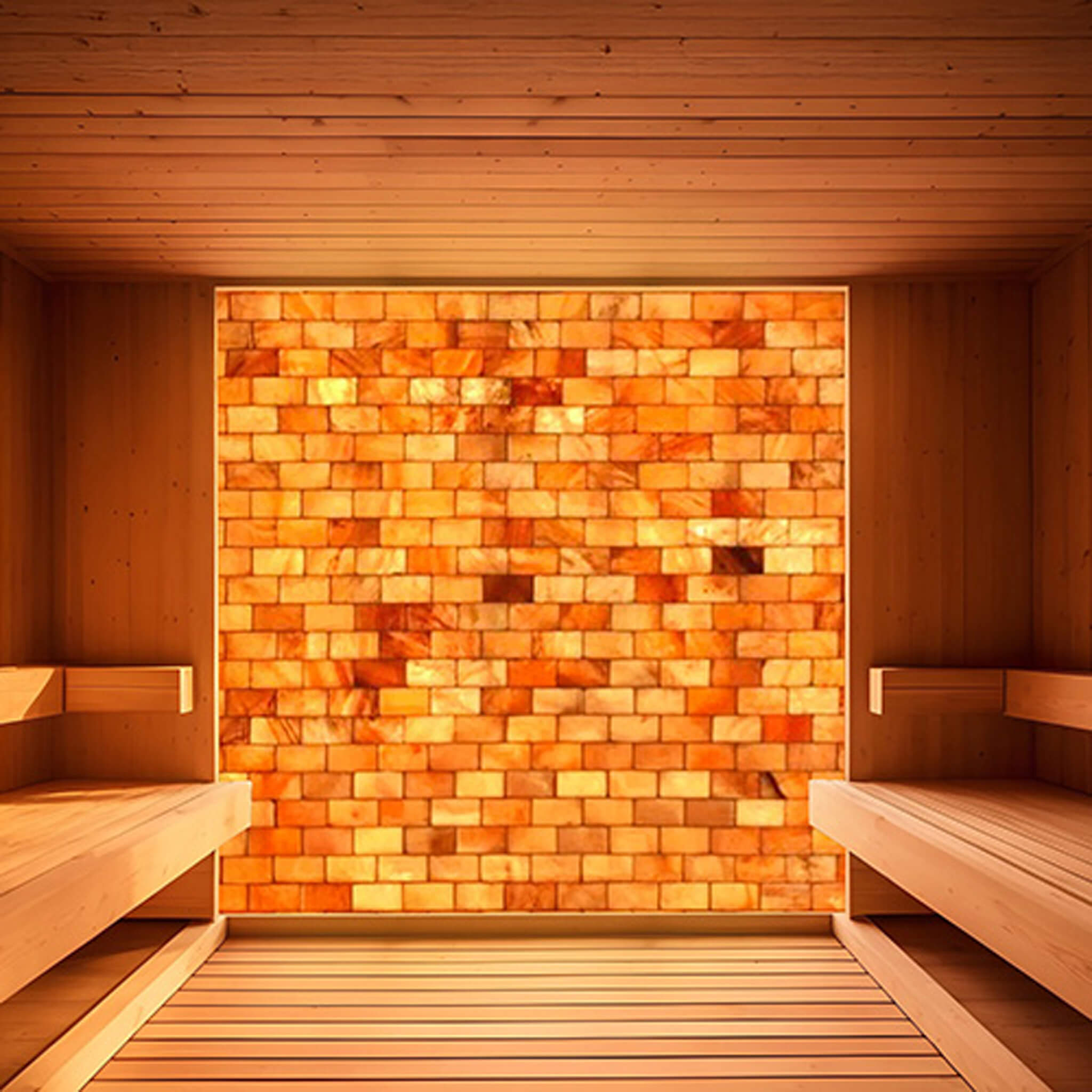 Customizable Himalayan Salt Sauna Wall Kit