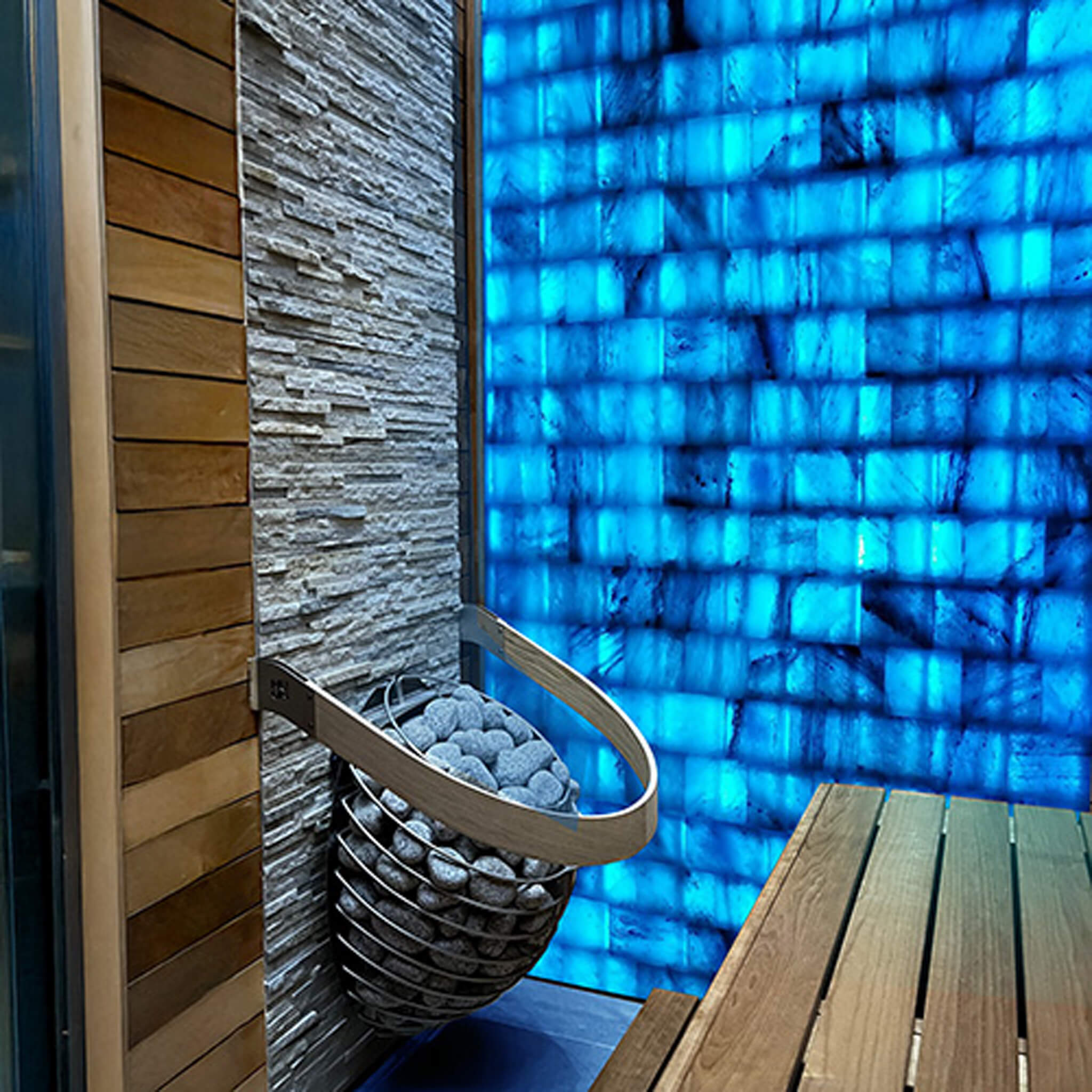 Customizable Himalayan Salt Sauna Wall Kit
