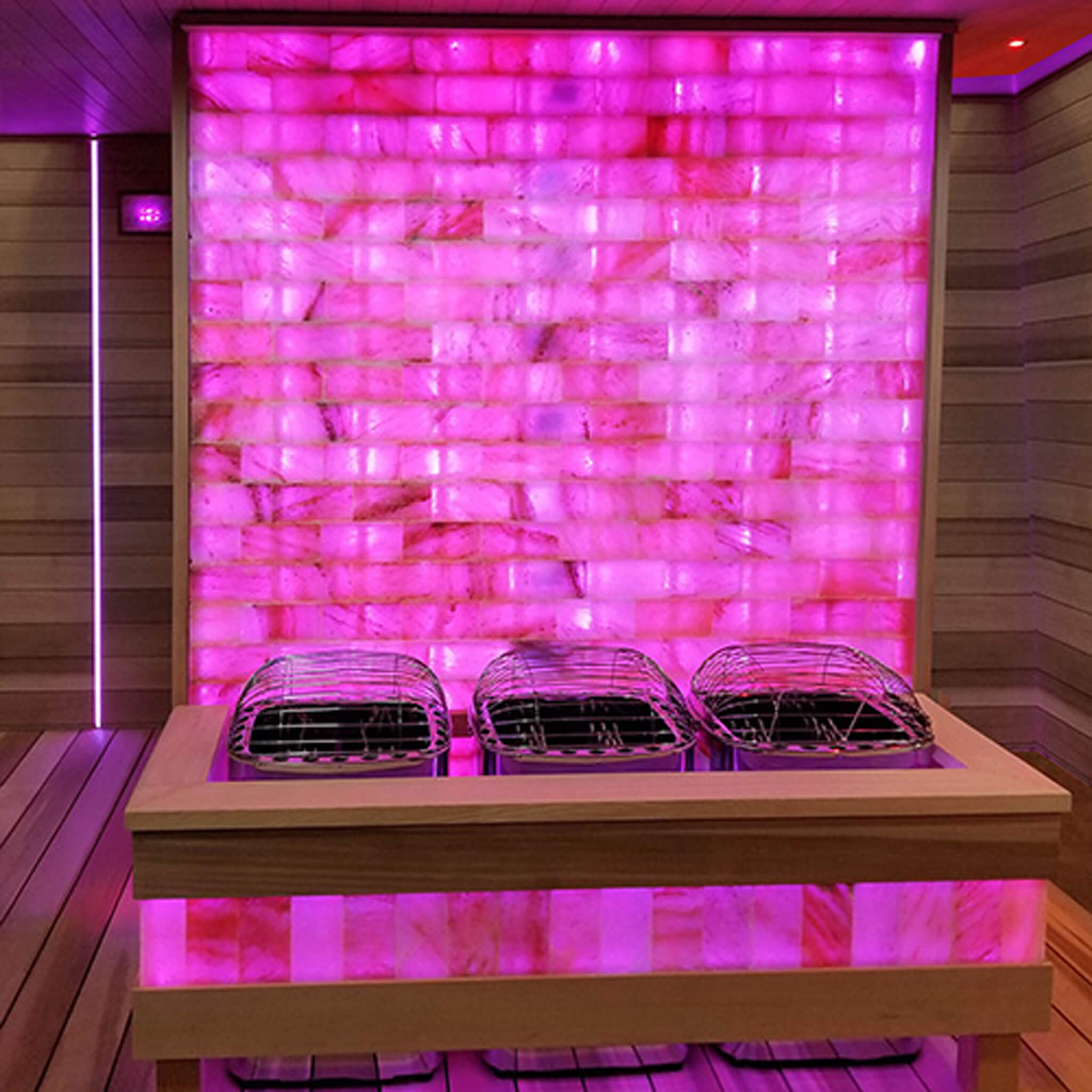 Customizable Himalayan Salt Sauna Wall Kit